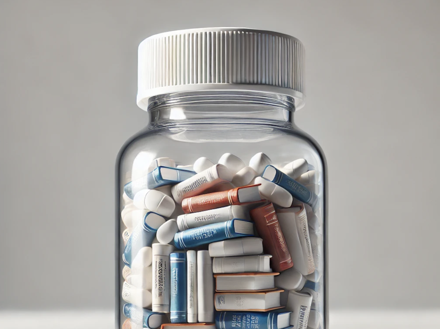 Rachel Röst. Når litteratur heler psyken. AI genereret billede.